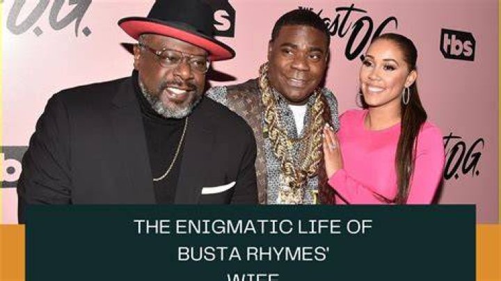 Discover The Enigmatic Wife Of Busta Rhymes