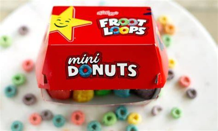 Hardee’s launches Froot Loops donuts
