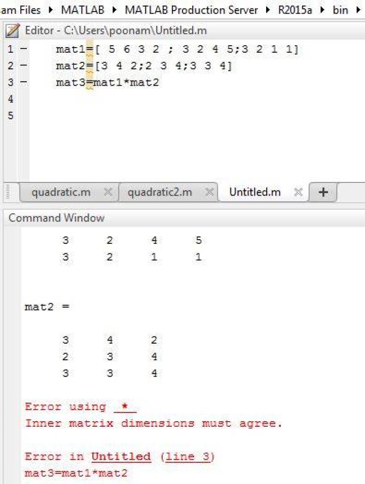 matlab error minus , matrix dimensions must agree Stack Overflow