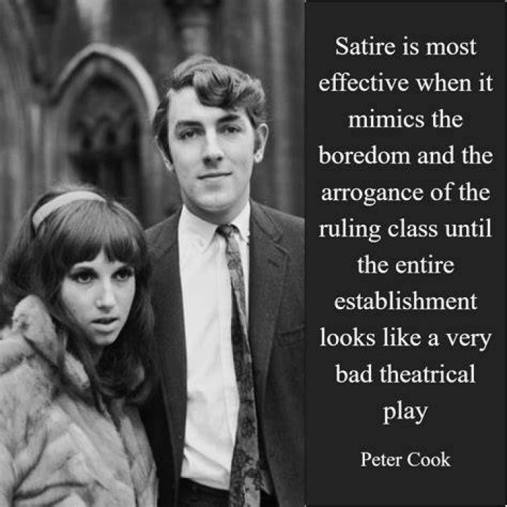 Uncover The Wit And Satire Of "Peter Cook And Alba"